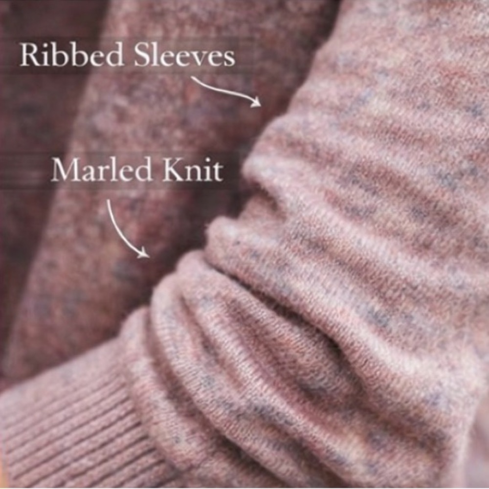 Women's Pink Sweater - Picture 6 of 6